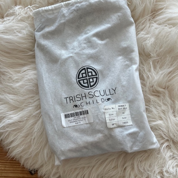 Trish Scully Gramercy Gold Boot Little Girl 13 - Picture 6 of 15